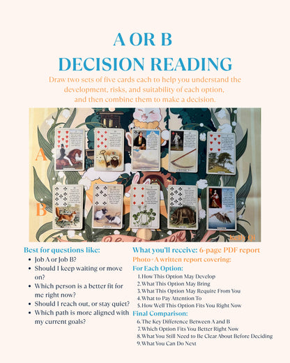 A or B Decision Reading