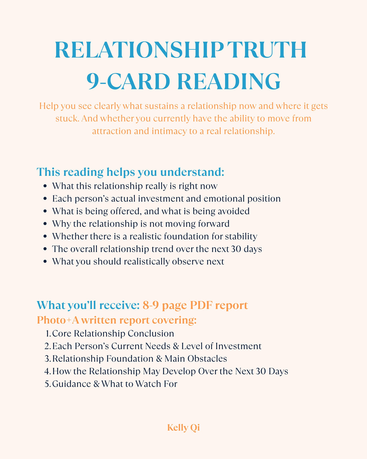 Relationship Truth 9-Card Reading