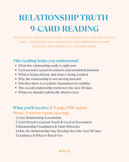 Relationship Truth 9-Card Reading