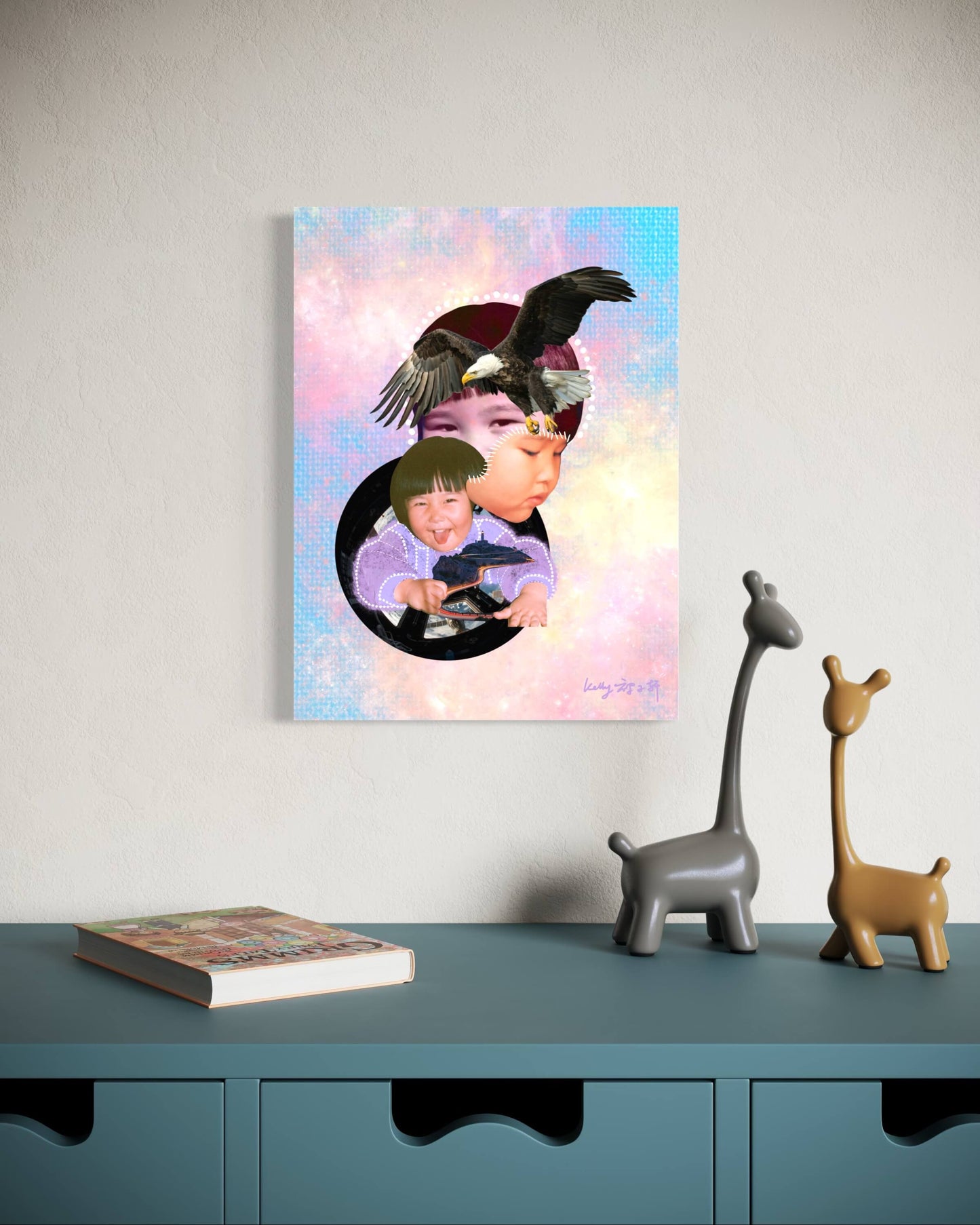 If I Were an Aquarius｜Canvas Print Signed Edition