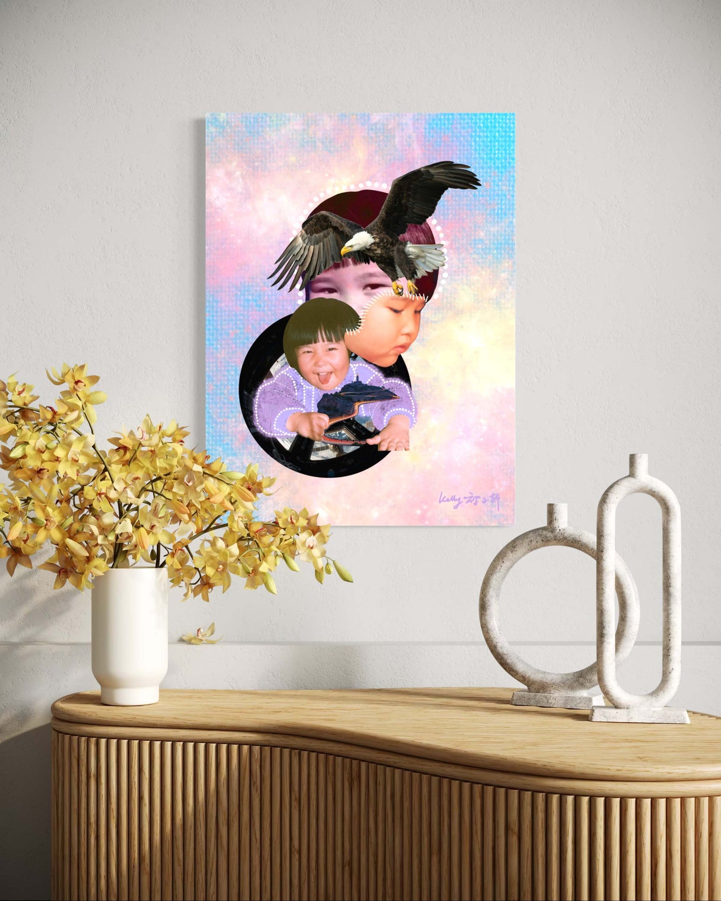 If I Were an Aquarius｜Canvas Print Signed Edition